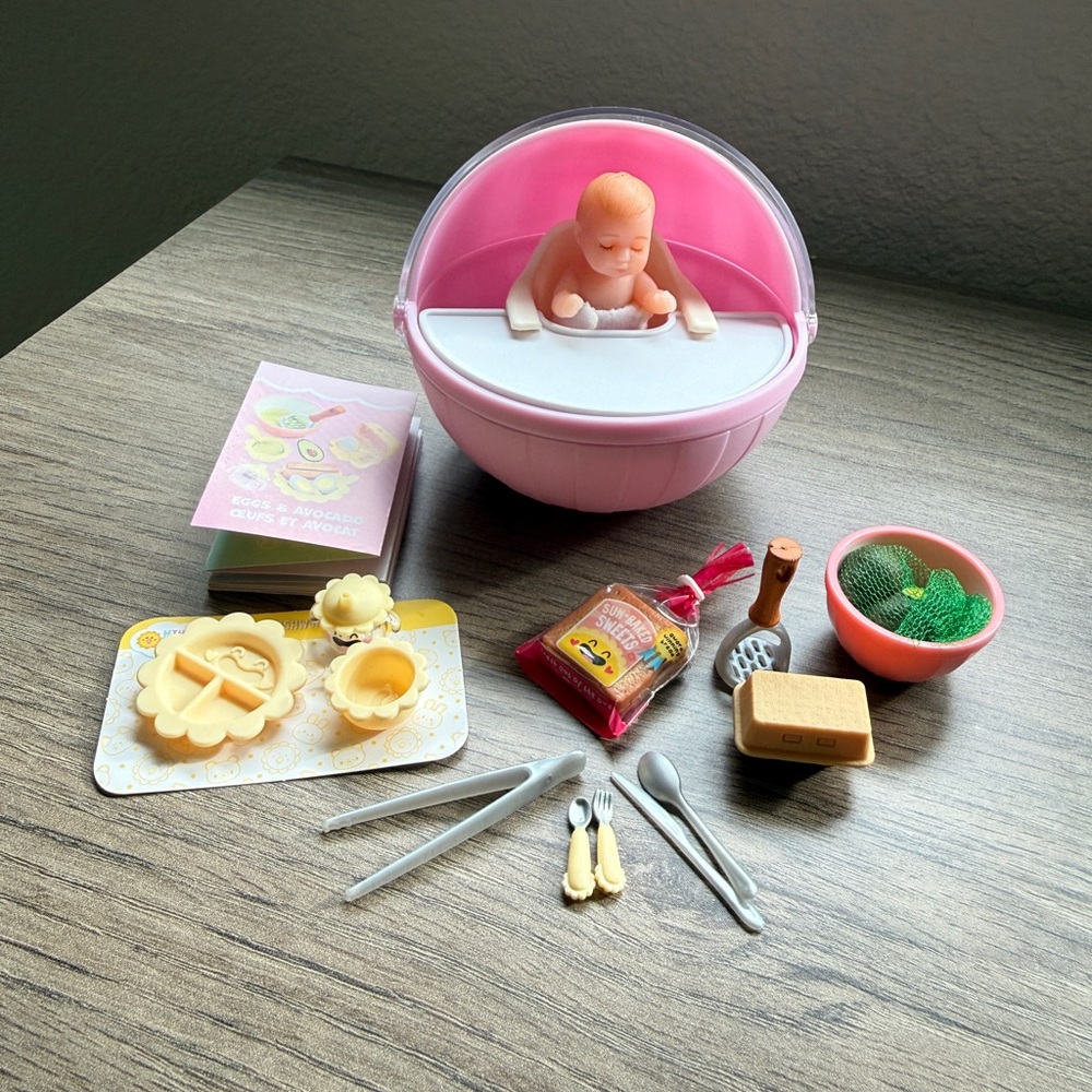 Like-New Miniverse Make it Mini Baby Food: Eggs and Avocado
